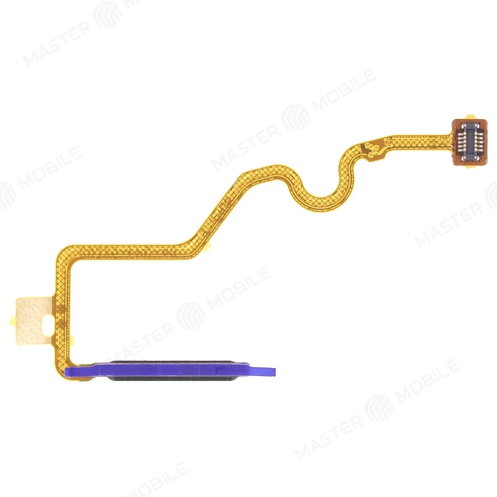 Шлейф для Infinix Hot 50 4G (X6882) с комп. + сканер отпечатка пальца (черный) фото №2