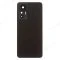 Задняя крышка для Xiaomi 12 Lite (2203129G) (черный) (в сборе со стеклом камеры) фото №1