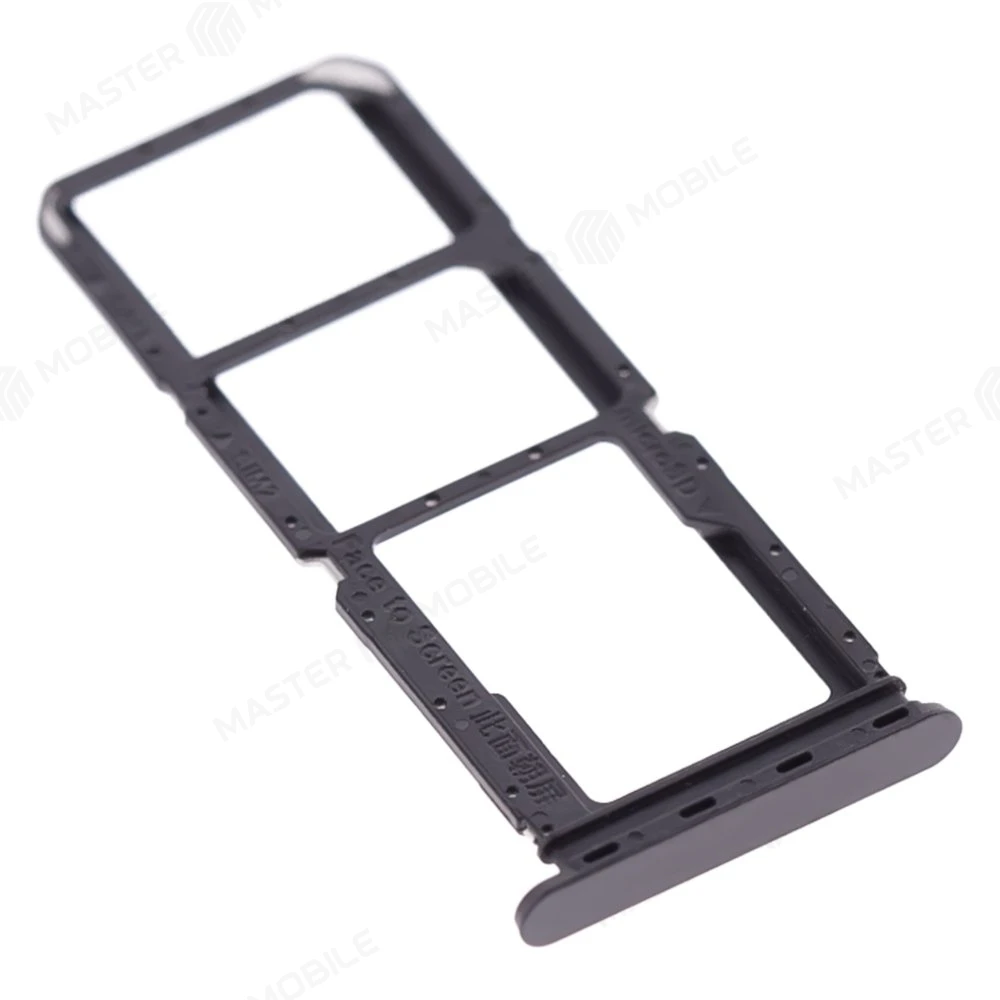 Держатель сим-карты для OPPO A57s (CPH2385) (черный) фото №3