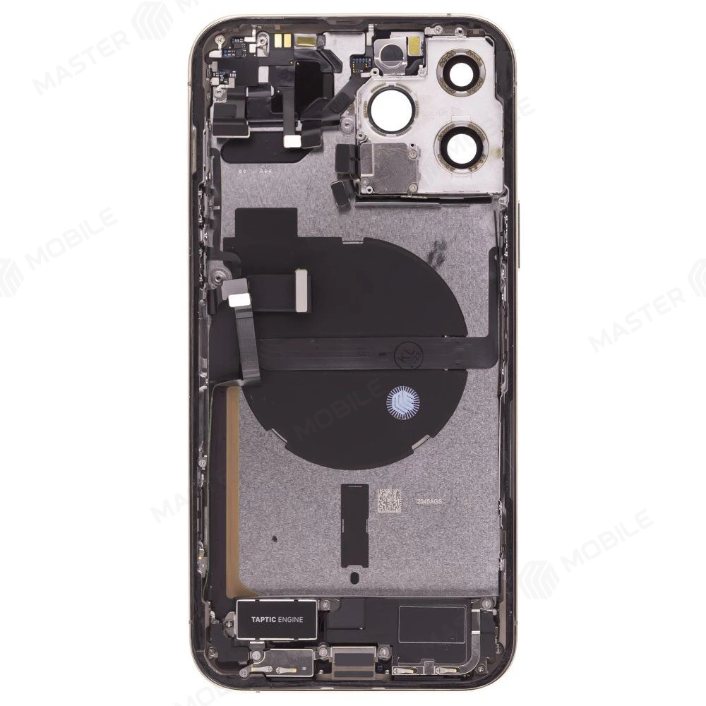 Корпус для Apple iPhone 13 Pro Max (золотистый) (в сборе) (ORIG100) (Снятый) (возможен дефект ЛКП) фото №2