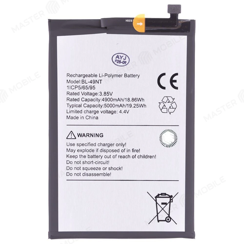 Аккумулятор для Tecno Spark GO 1 (KL4) (BL-49NT) (Premium) фото №1