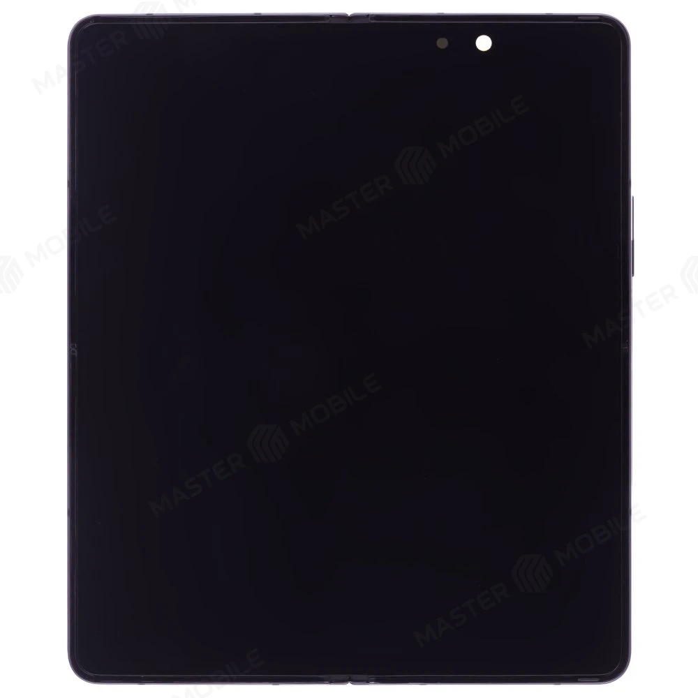 Дисплей для Samsung F936 Galaxy Z Fold 4 + тачскрин (внутренний) (черный) (в рамке) (ORIG100) (возможен дефект ЛКП)