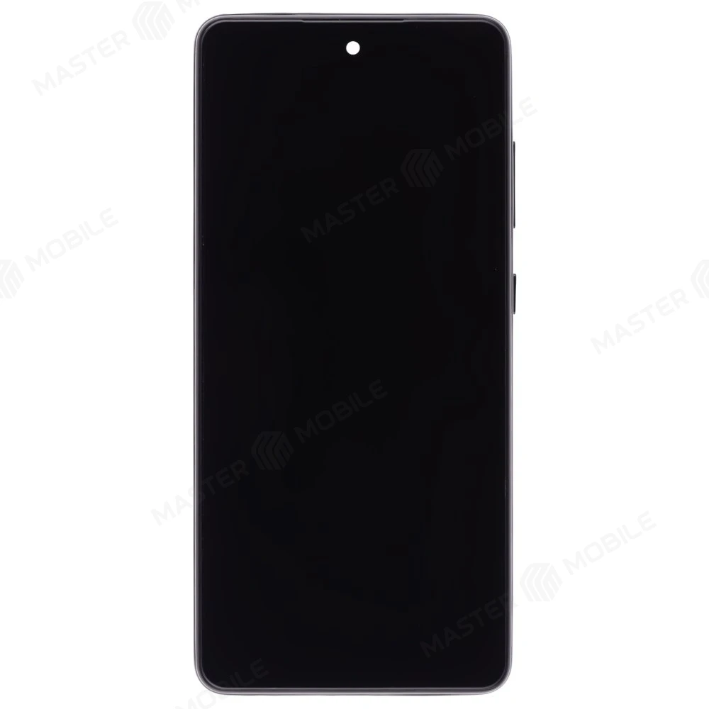 Дисплей для Samsung A525 Galaxy A52 / A526 Galaxy A52 5G / A528 Galaxy A52s + тачскрин (черный) (в рамке) (In-Cell) фото №1