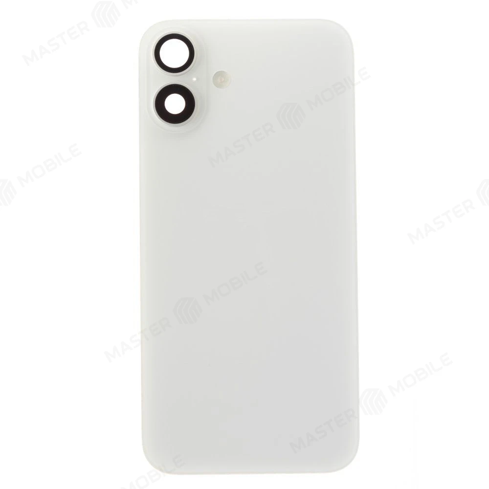Задняя крышка для Apple iPhone 16 Plus (белый) (в сборе) (ORIG100) (Снятый) (возможен дефект ЛКП)