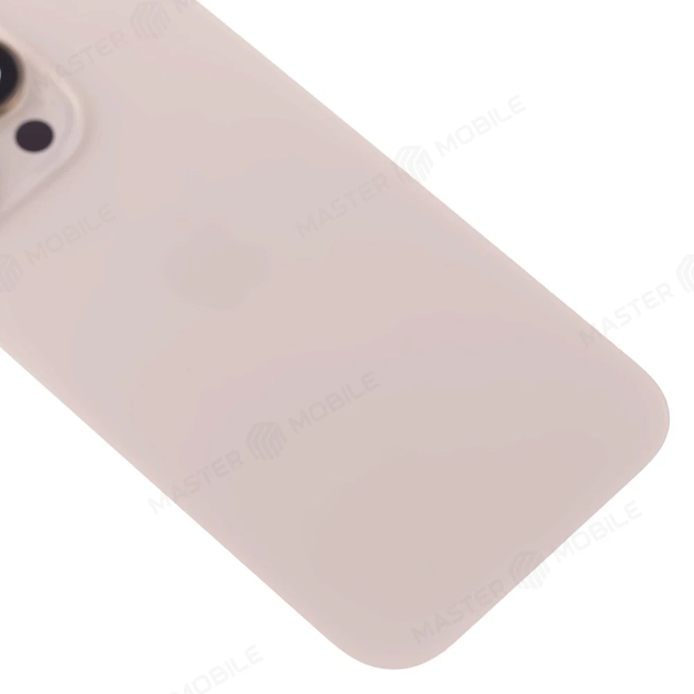 Задняя крышка для Apple iPhone 16 Pro (золотистый) (в сборе) (с разбора) (ORIG100) (возможен дефект ЛКП)  фото №4