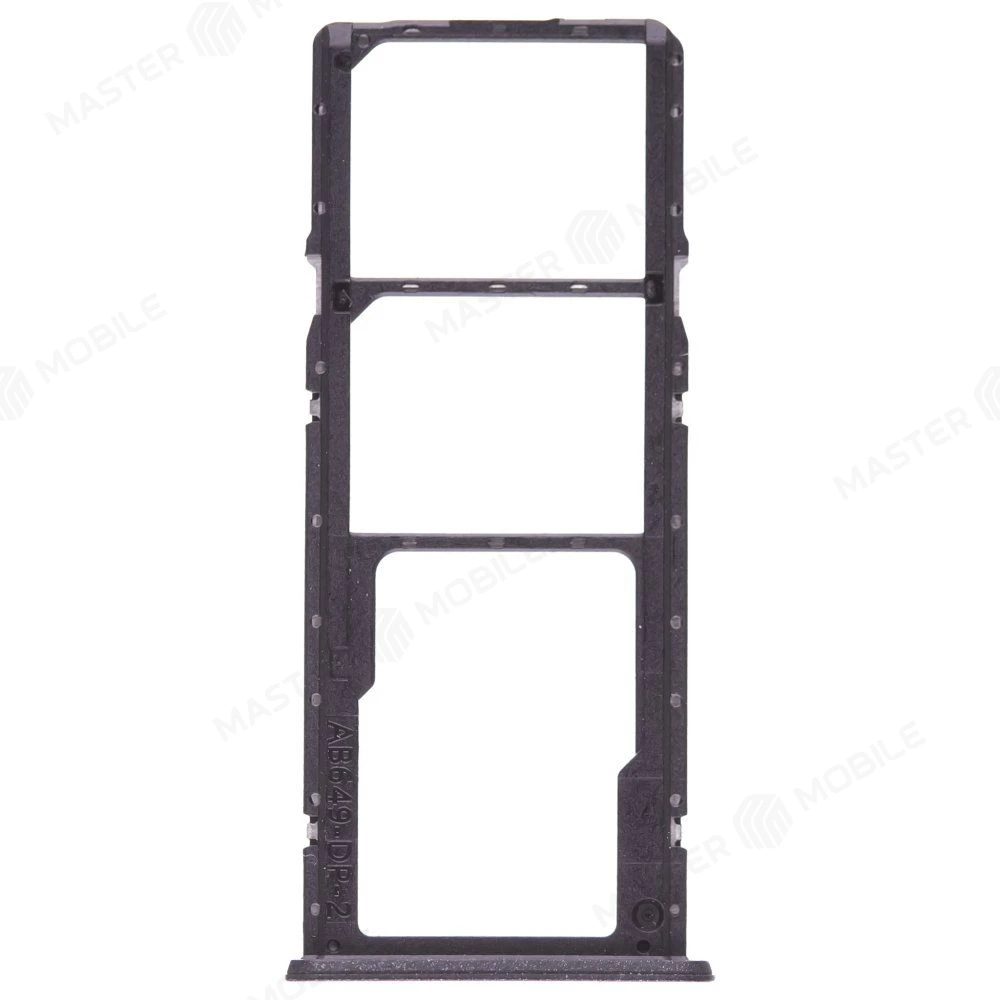 Держатель сим-карты для Realme Note 60x (RMX3938) (черный) фото №2