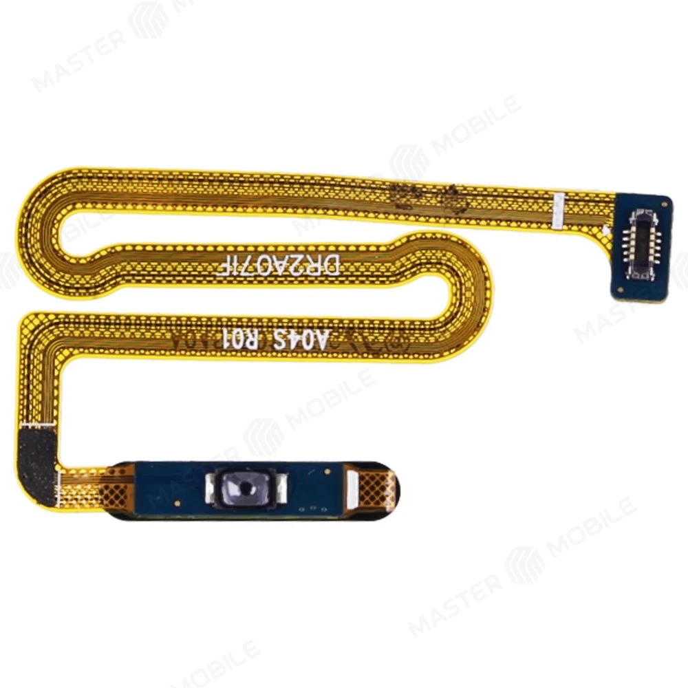 Шлейф для Samsung A047 Galaxy 04s с комп. + сканер отпечатка пальца (кнопка включения) (зеленый)  фото №2