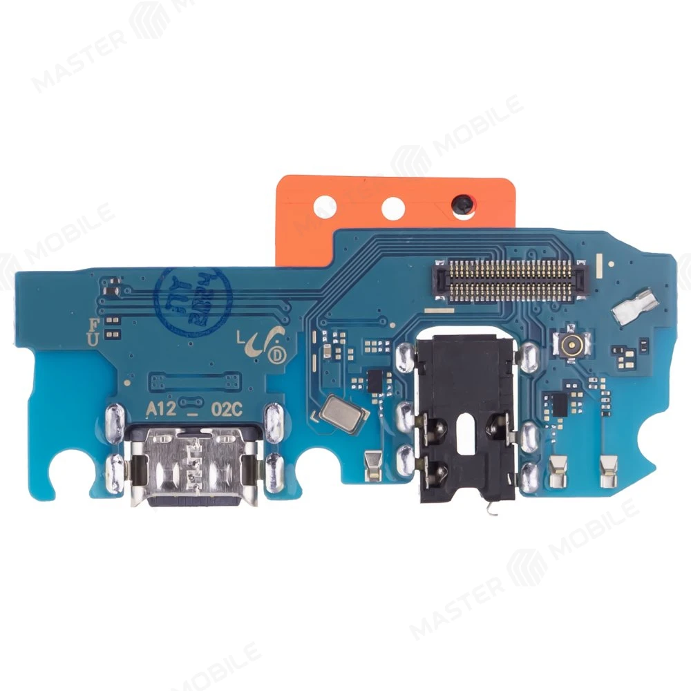 Нижняя плата для Samsung A125 Galaxy A12 / M127 Galaxy M12 с комп. + разъем зарядки + разъем гарнитуры + микрофон  фото №1