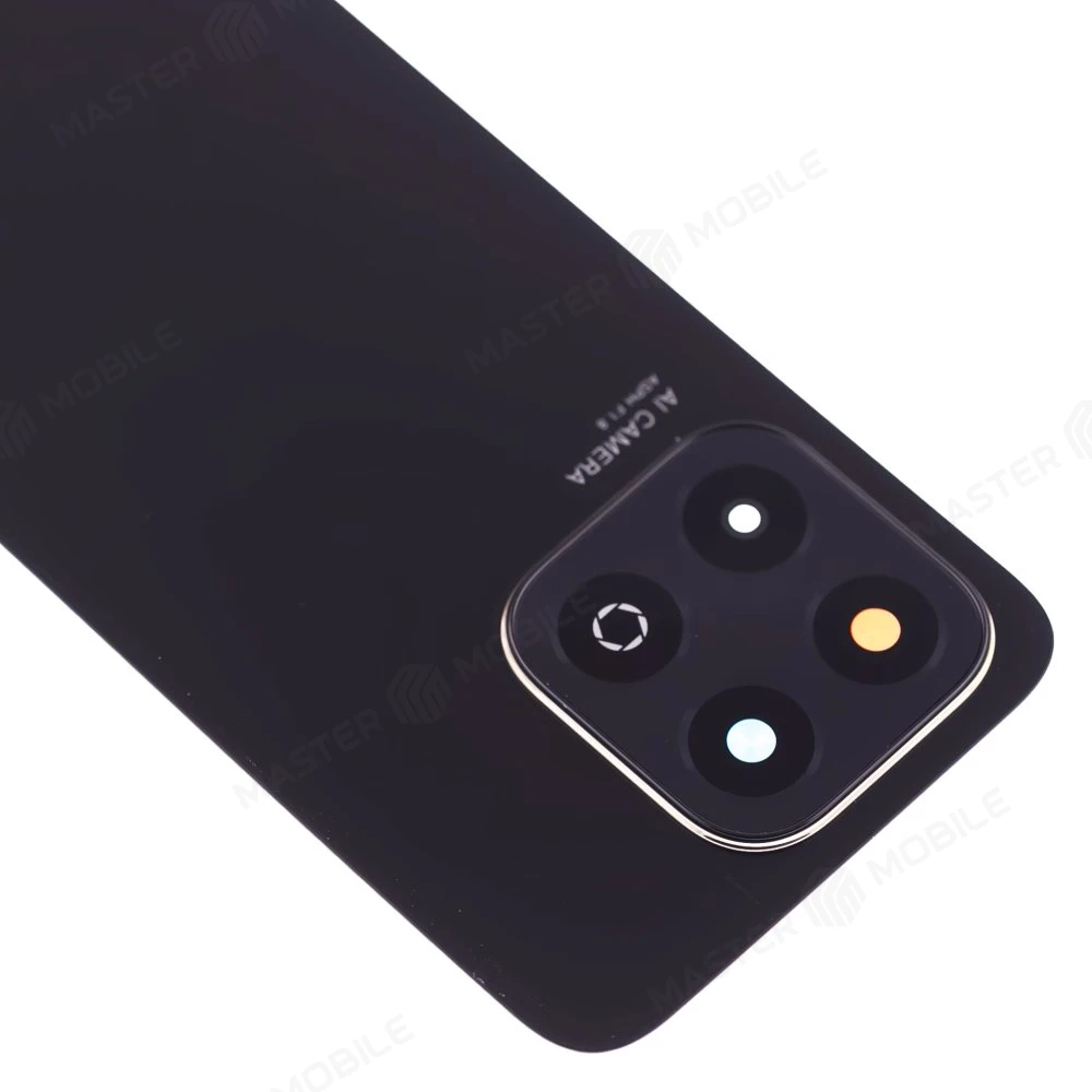 Задняя крышка для Huawei Honor X6b (JDY-LX1) (черный) (в сборе со стеклом камеры) фото №3