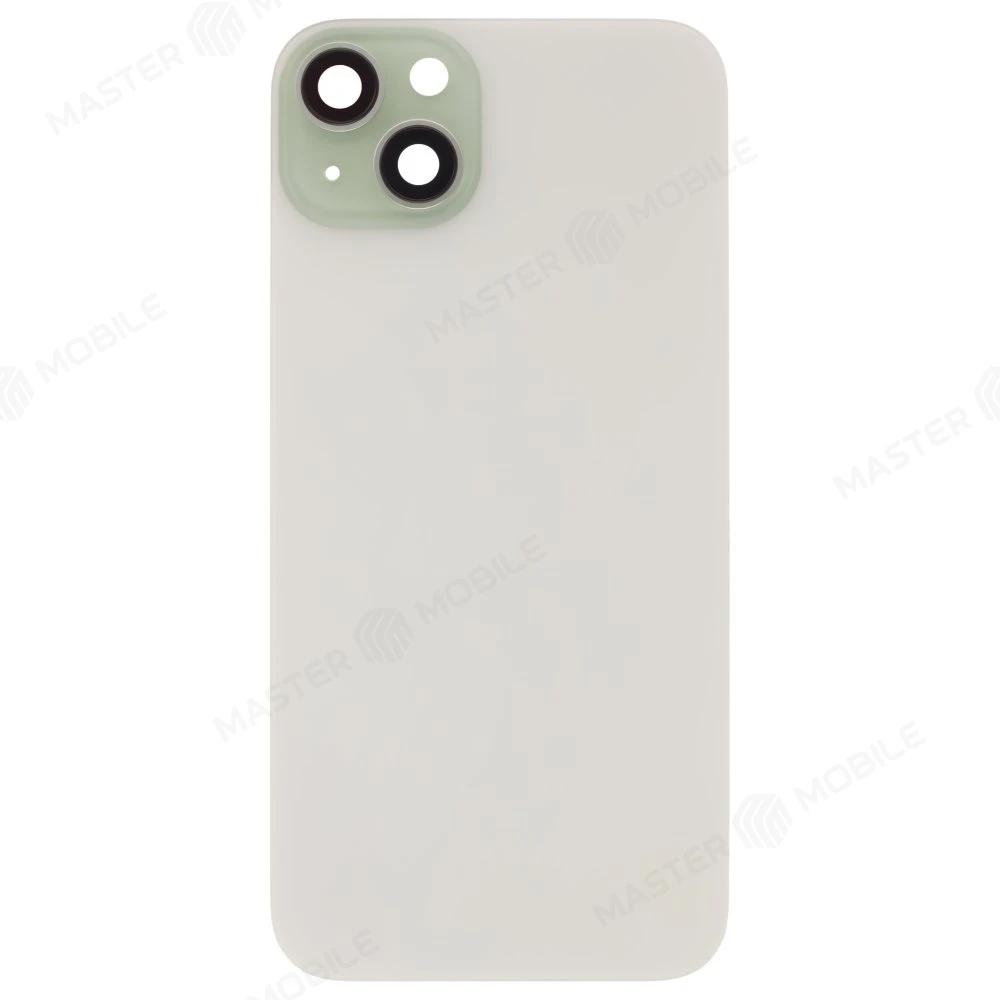 Задняя крышка для Apple iPhone 15 Plus (зеленый) (в сборе со стеклом камеры) (Premium)