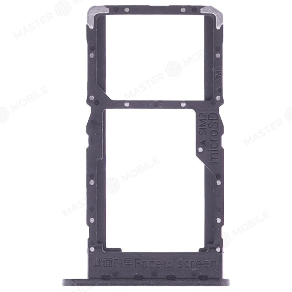 Держатель сим-карты для OPPO A78 4G (CPH2565) (черный) фото №1