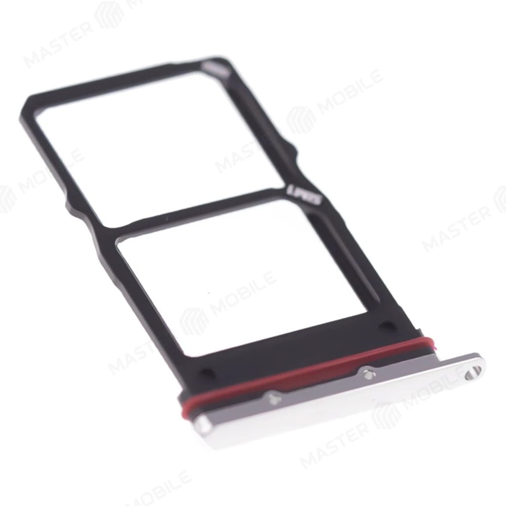 Держатель сим-карты для Huawei P50 Pocket (BAL-L49) (серебристый) фото №3