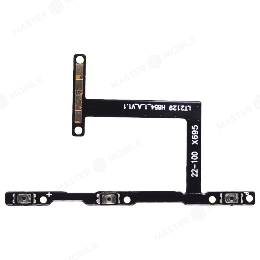 Шлейф для Infinix Note 10 Pro (X695C) с комп. (на кнопку включения и кнопки громкости)  фото №1
