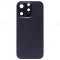 Задняя крышка для Apple iPhone 16 Pro (черный) (в сборе со стеклом камеры) (Premium)  фото №1
