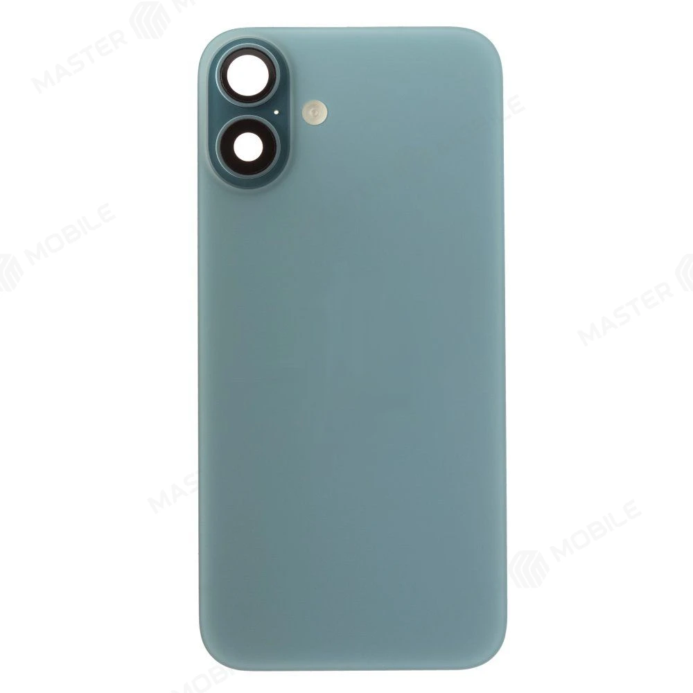 Задняя крышка для Apple iPhone 16 Plus (зеленый) (в сборе) (ORIG100) (Снятый) (возможен дефект ЛКП)