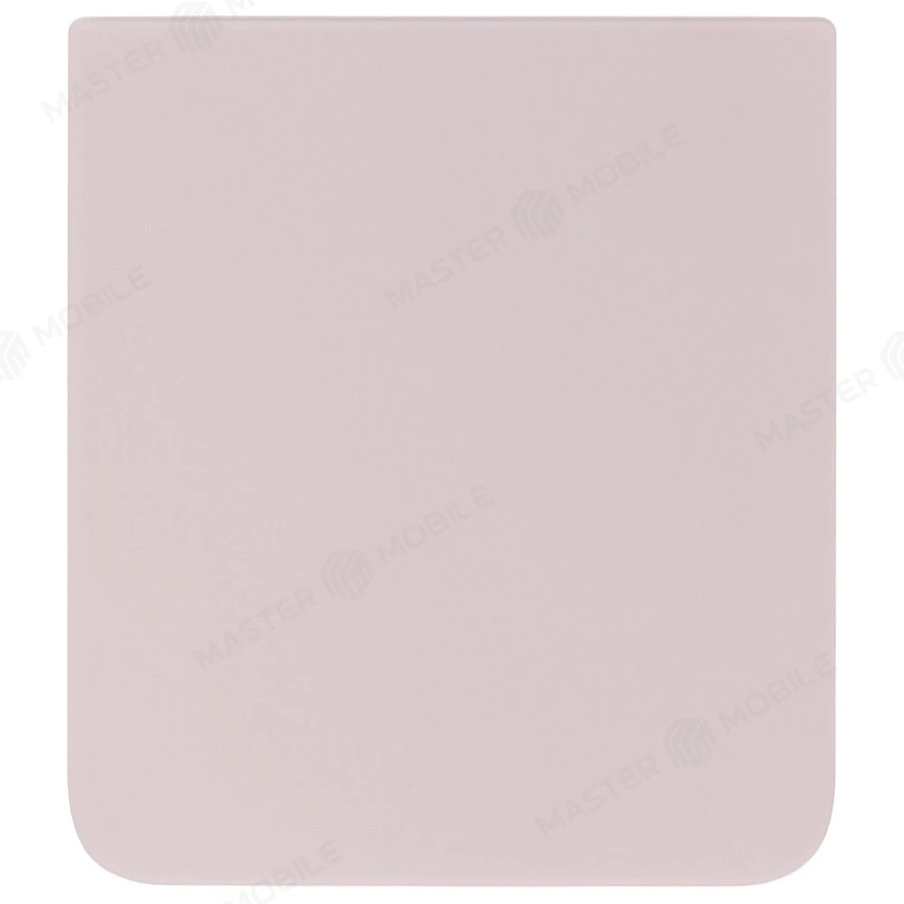 Задняя крышка для Samsung F721 Galaxy Z Flip 4 (золотистый) (комплект) фото №4