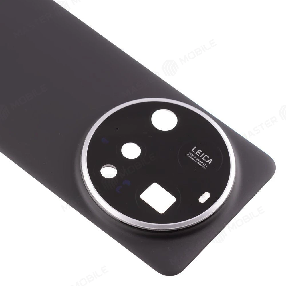 Задняя крышка для Xiaomi 15 Ultra (25010PN30G) (черный) (в сборе со стеклом камеры) (ORIG100)  фото №3