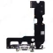 Шлейф для Apple iPhone 7 Plus с комп. + разъем зарядки + микрофон (черный)  фото №1