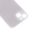 Задняя крышка для Apple iPhone 13 (белый) (с широким отверстием) (Premium) фото №3