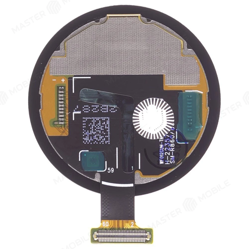 Дисплей для Samsung R860 Galaxy Watch 4 (40 мм) + тачскрин (черный) (ORIG) фото №2