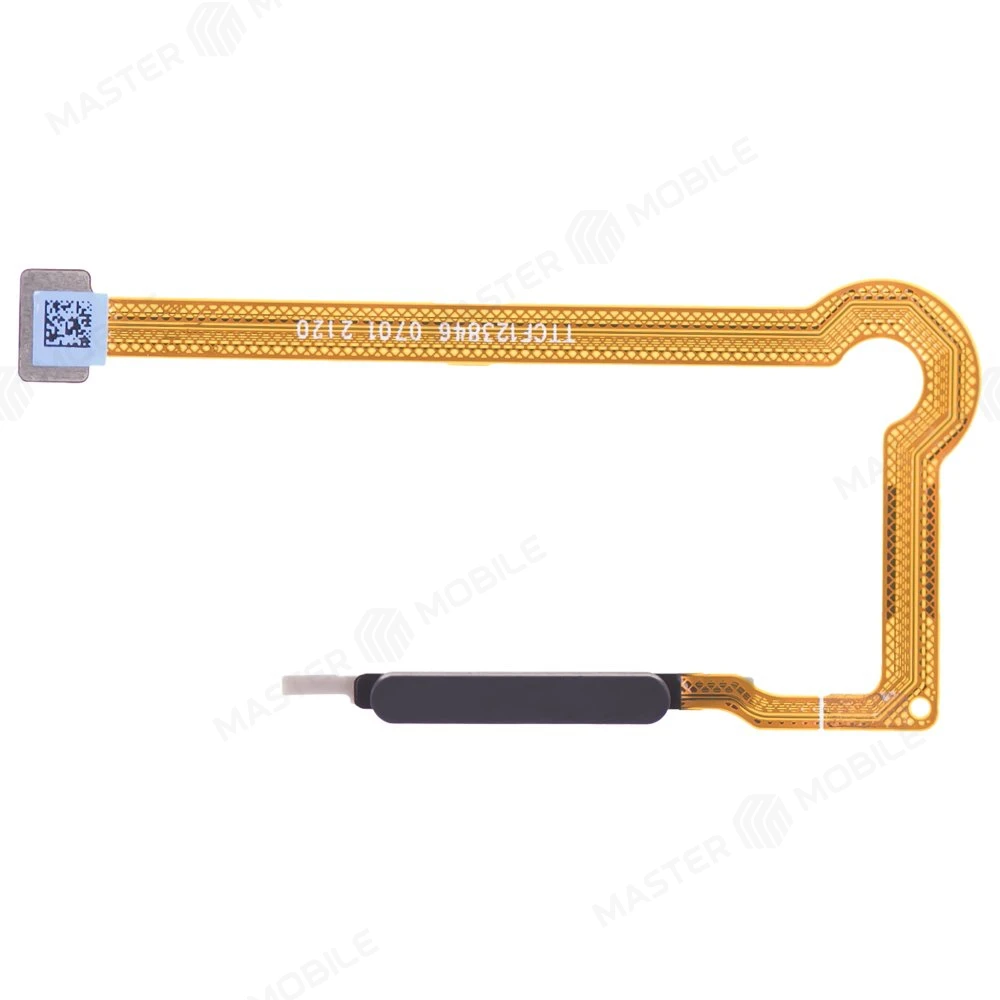 Шлейф для ZTE Blade A71 / Blade V30 Vita с комп. + сканер отпечатка пальца (кнопка включения) (серый)  фото №1