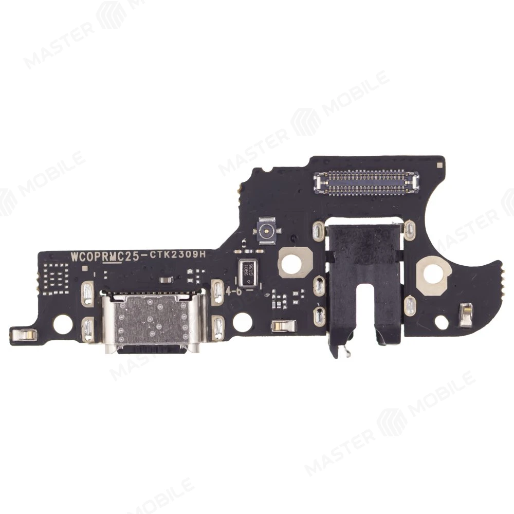 Нижняя плата для Realme C25 (RMX3191) / C25S (RMX3195) / Narzo 50A (RMX3430) с комп. + разъем зарядки + микрофон  фото №1