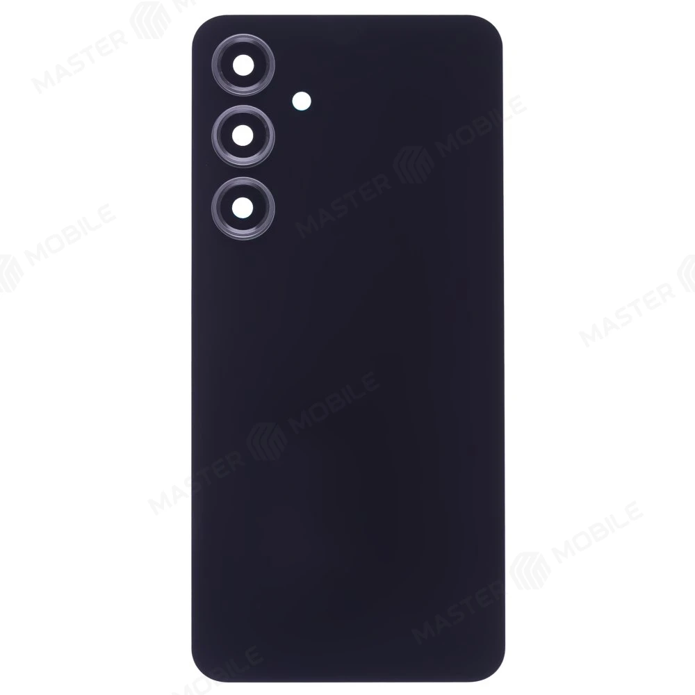 Задняя крышка для Samsung S721 Galaxy S24 FE (черный) (в сборе со стеклом камеры)
