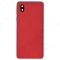 Задняя крышка для Samsung A013 Galaxy A01 Core (красный) (в сборе со стеклом камеры) фото №1