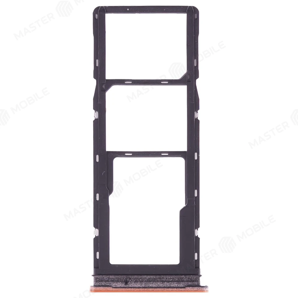 Держатель сим-карты для Tecno Spark 5 / Tecno Spark 5 Air (KD6) / Tecno Spark 5 Pro (KD7) (оранжевый) фото №2