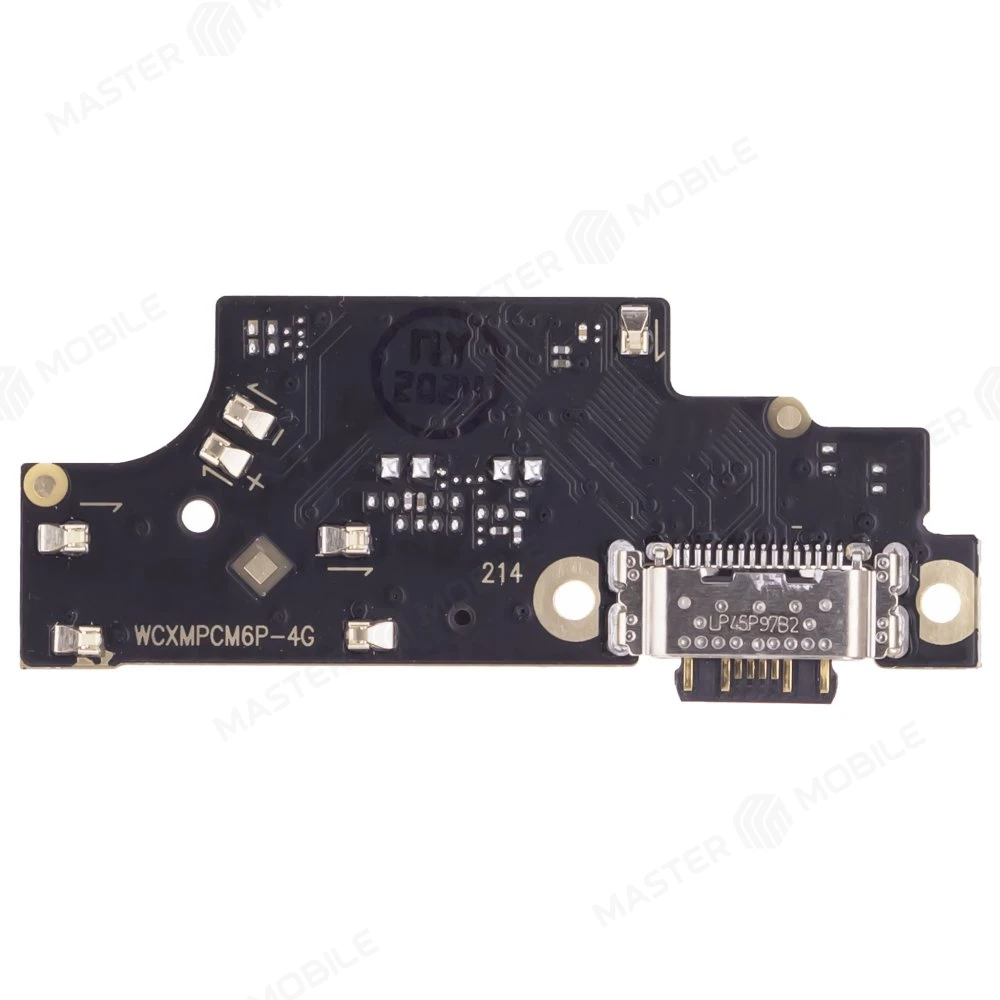 Нижняя плата для Xiaomi Poco M6 Pro 4G (2312FPCA6G) с комп. + разъем зарядки + микрофон фото №2
