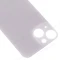 Задняя крышка для Apple iPhone 13 mini (белый) (с широким отверстием) (Premium) фото №3