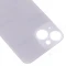 Задняя крышка для Apple iPhone 14 (белый) (с широким отверстием) (Premium) фото №3