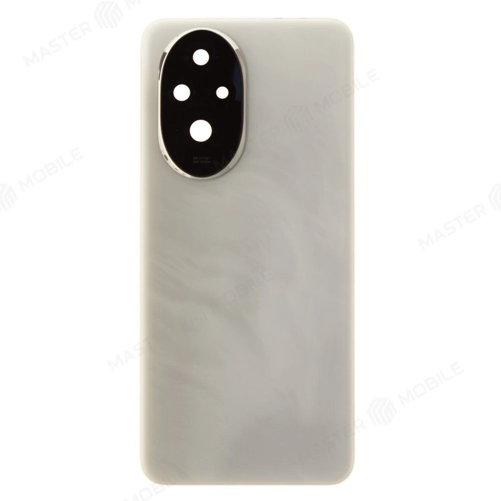 Задняя крышка для Huawei Honor 200 (ELI-NX9) (белый) (в сборе со стеклом камеры) (ORIG100)