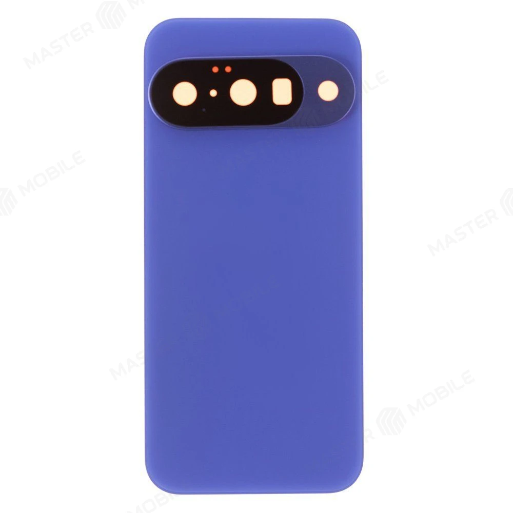 Задняя крышка для Google Pixel 10 (GK2MP/GLBW0/GL066) (синий) (в сборе со стеклом камеры) фото №1