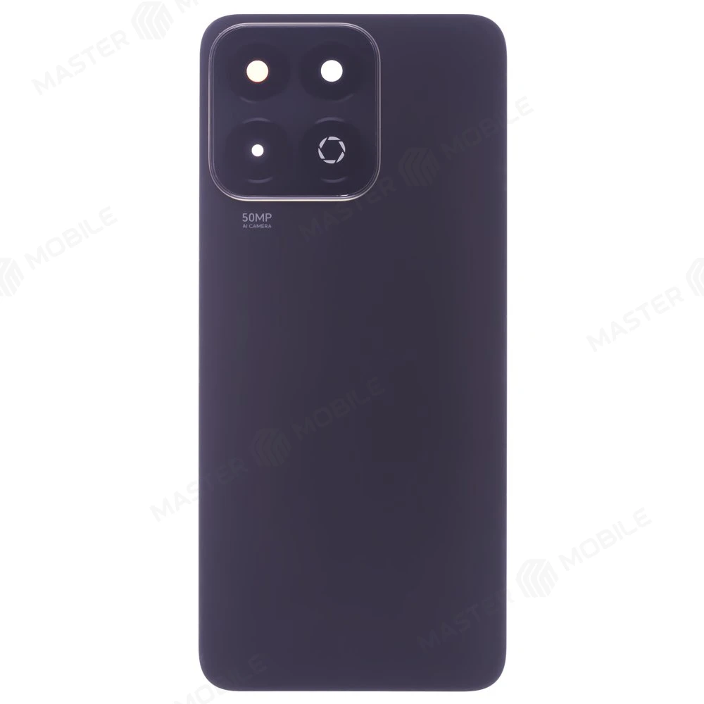 Задняя крышка для Huawei Honor X7c (ALT-LX1) (черный) (в сборе со стеклом камеры)  фото №1