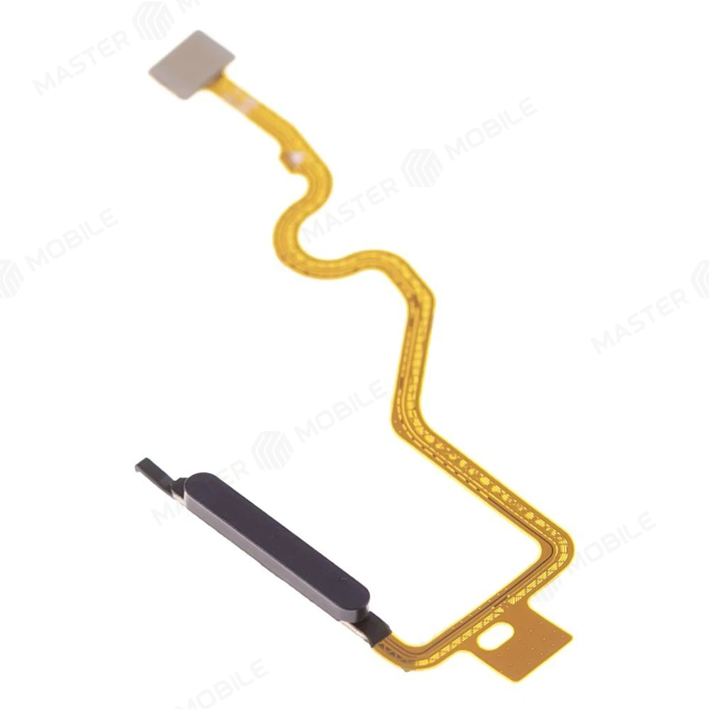 Шлейф для Tecno Spark 40 (KM5) с комп. + сканер отпечатка пальца (черный) фото №3