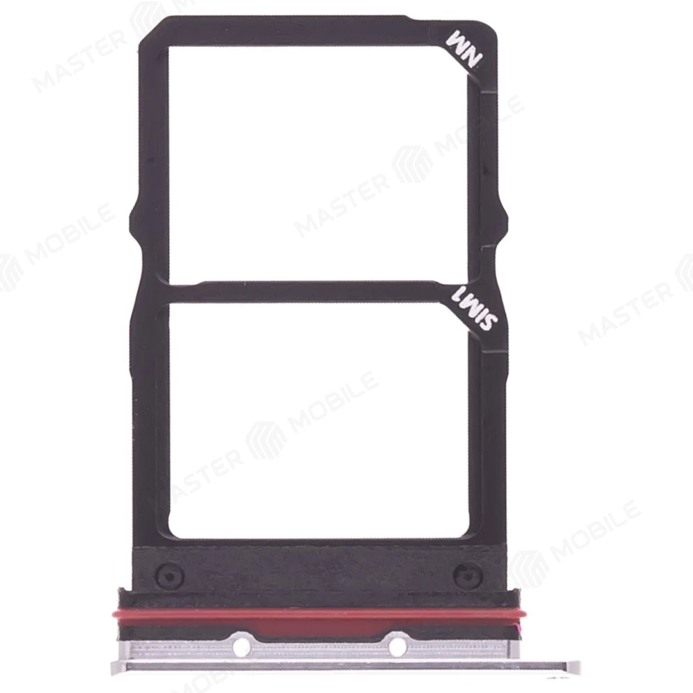 Держатель сим-карты для Huawei P50 Pocket (BAL-L49) (серебристый) фото №1