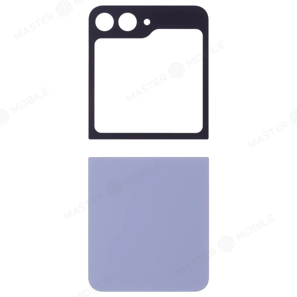 Задняя крышка для Samsung F741 Galaxy Z Flip 6 (синий) (комплект)