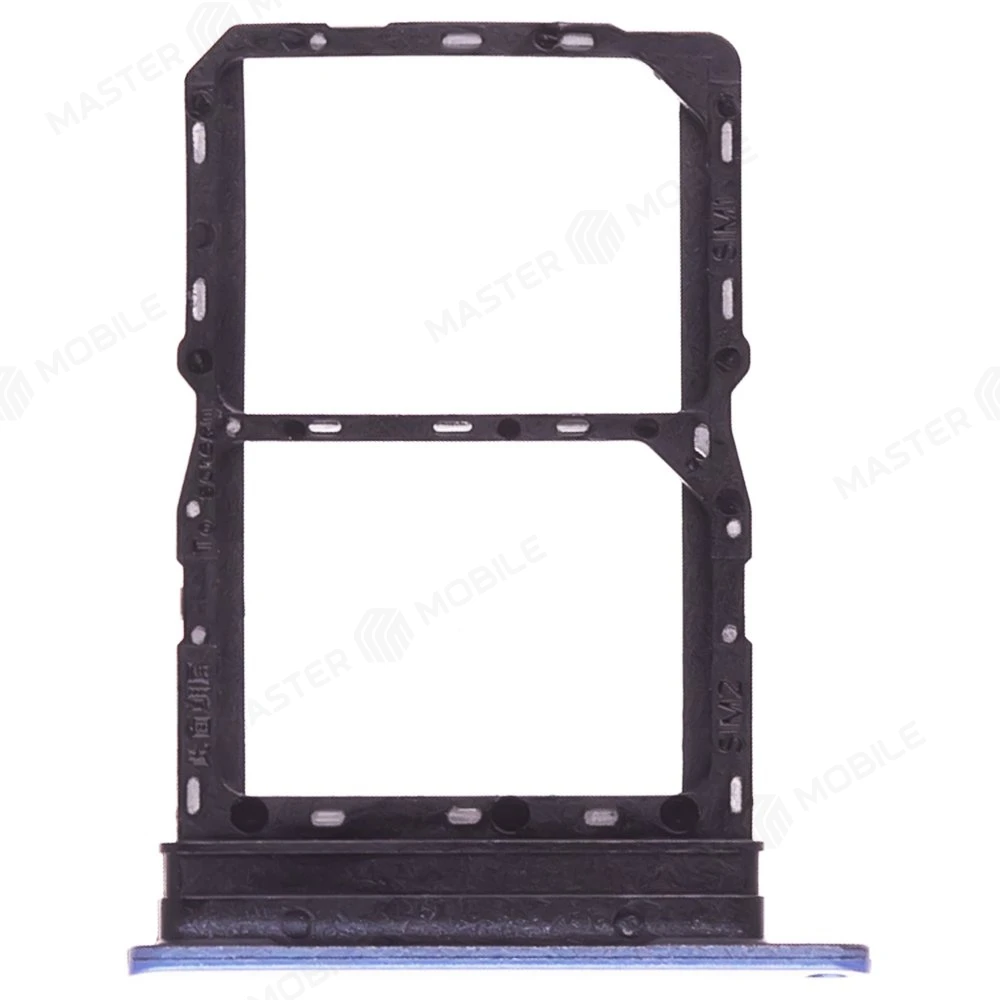 Держатель сим-карты для Huawei Honor X7a (RKY-LX1) (синий) фото №1