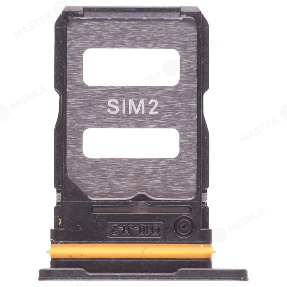 Держатель сим-карты для Xiaomi Poco X7 Pro (2412DPC0AG) (черный) фото №2