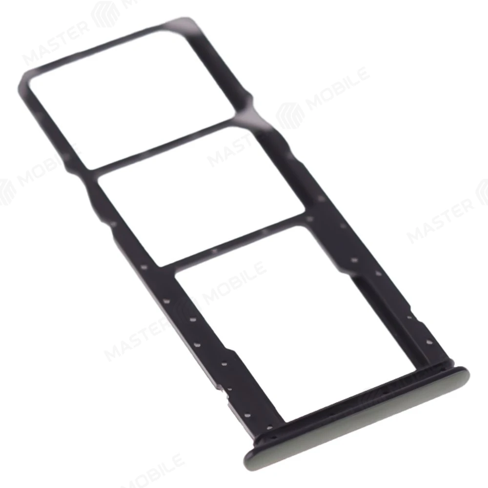 Держатель сим-карты для Samsung A032 Galaxy A03 Core (зеленый) фото №3