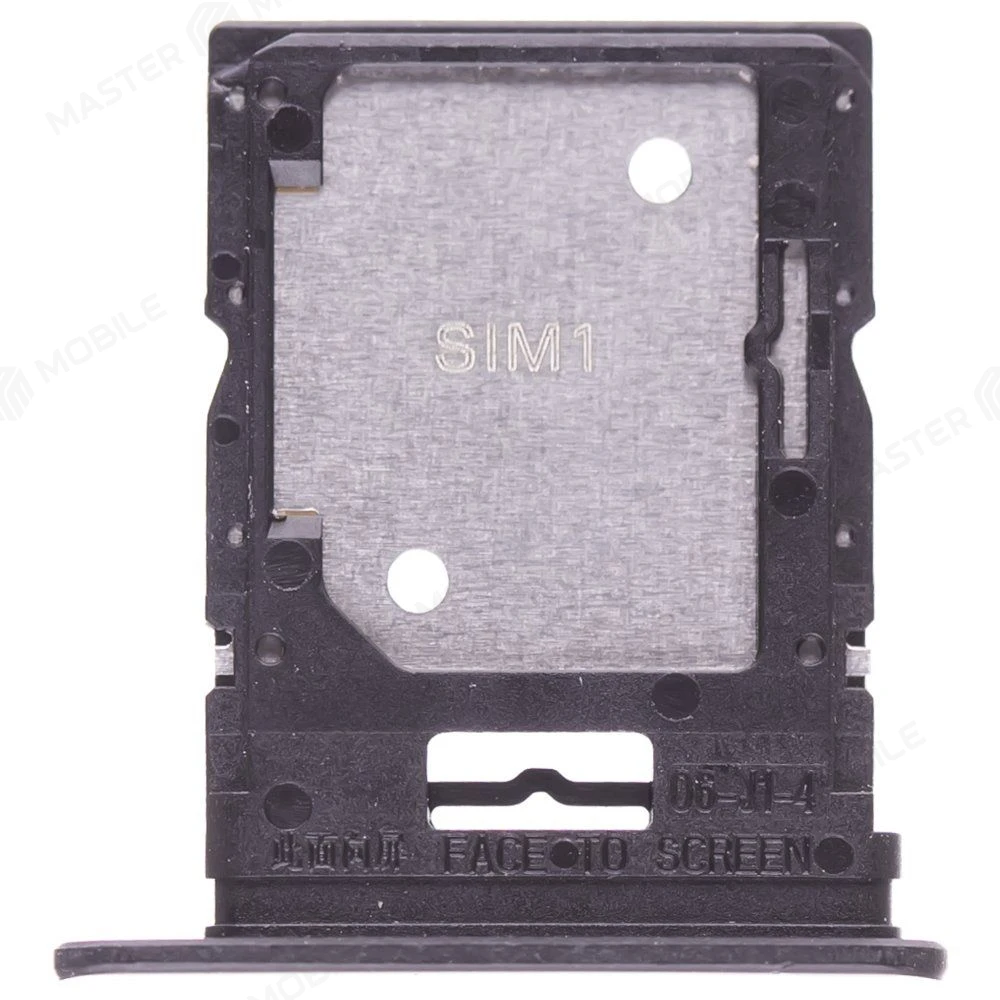 Держатель сим-карты для Xiaomi Redmi Note 14 Pro 4G (24116RACCG) (черный) фото №1