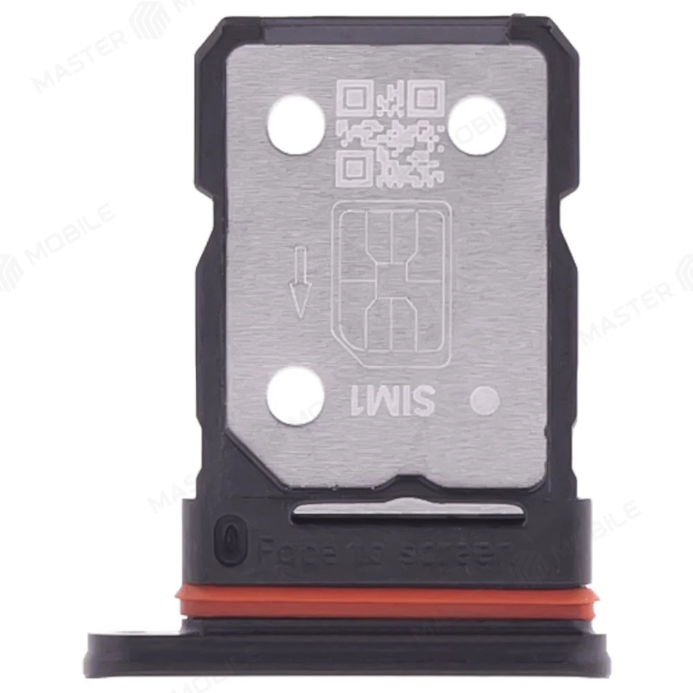 Держатель сим-карты для OnePlus 11R (PHK110) / Ace 2 (CPH2487) (черный) фото №1