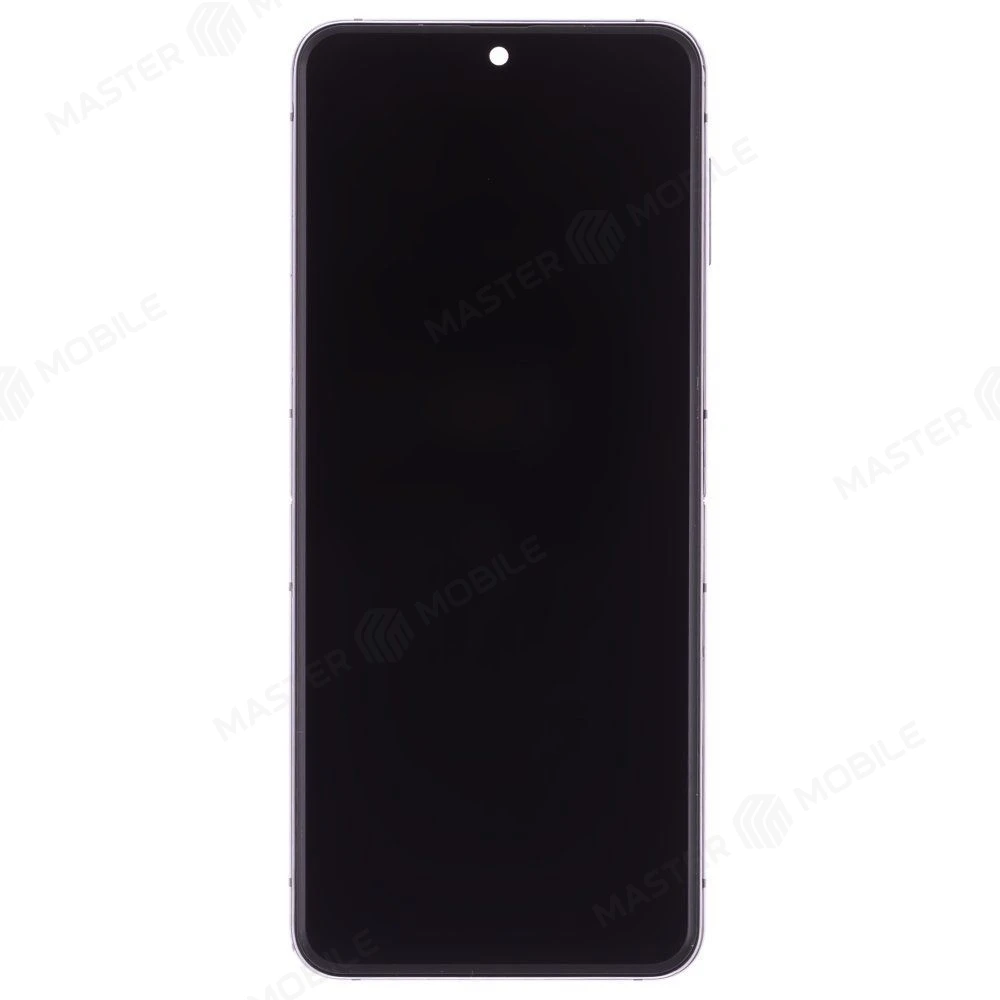 Дисплей для Samsung F731 Galaxy Z Flip 5 + тачскрин (внутренний) (черный) (в рамке) (In-Cell) (не сгибается) фото №1