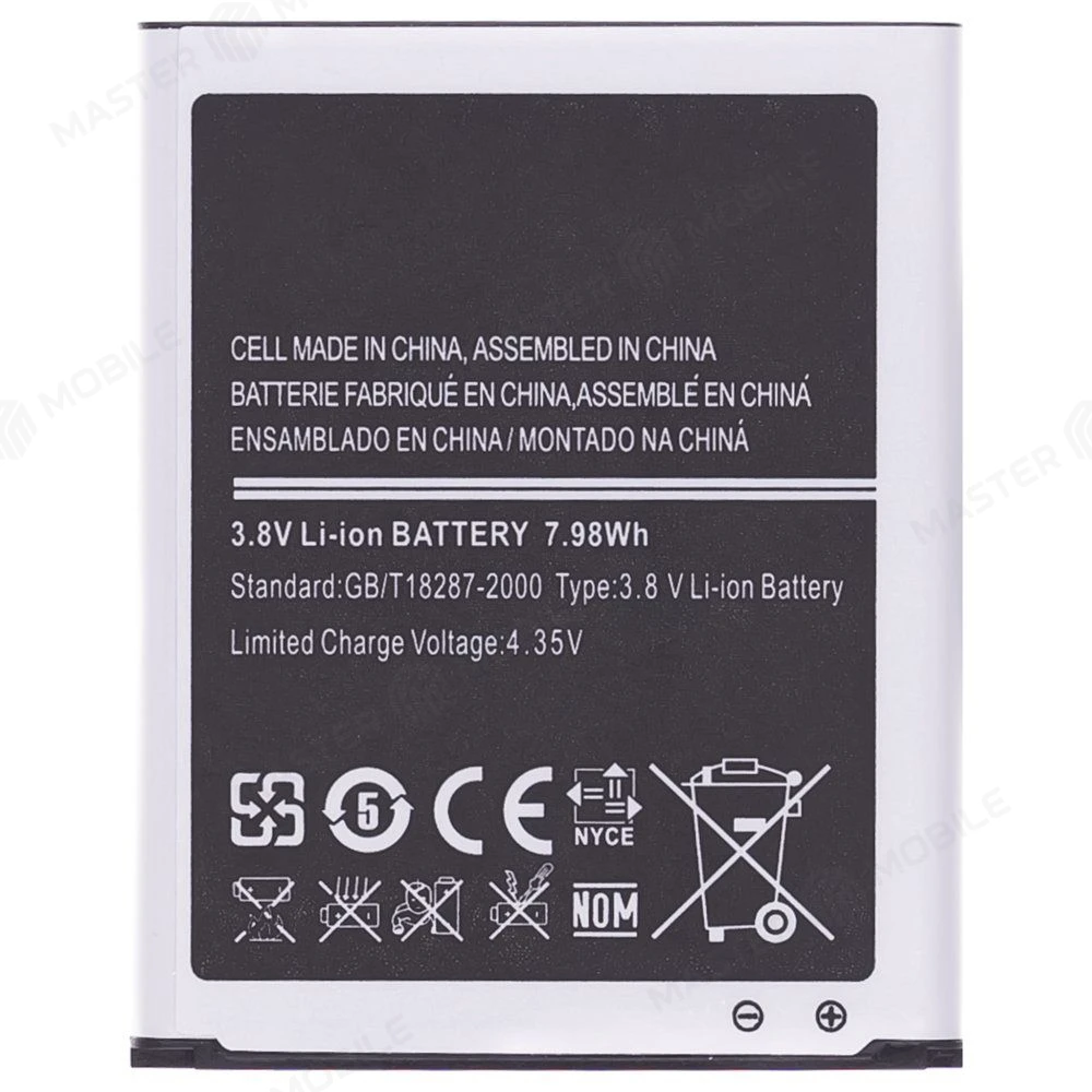 Аккумулятор для Samsung i9080 Galaxy Grand/i9082 Galaxy Grand Duos / i9300 Galaxy S3 / i9300i Galaxy S3 Neo Duos и др. (EB-L1G6LLU) (Premium) фото №2