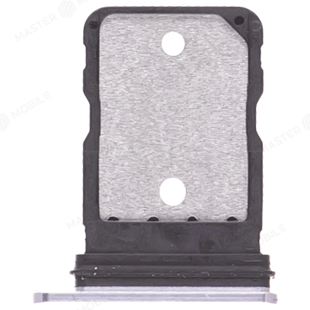 Держатель сим-карты для Google Pixel 7 Pro (GP4BC/GE2AE/GFE4J) (серебристый) фото №1