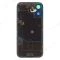 Задняя крышка для Apple iPhone 16 (черный) (в сборе со стеклом камеры и шлейфом) (Premium)  фото №2