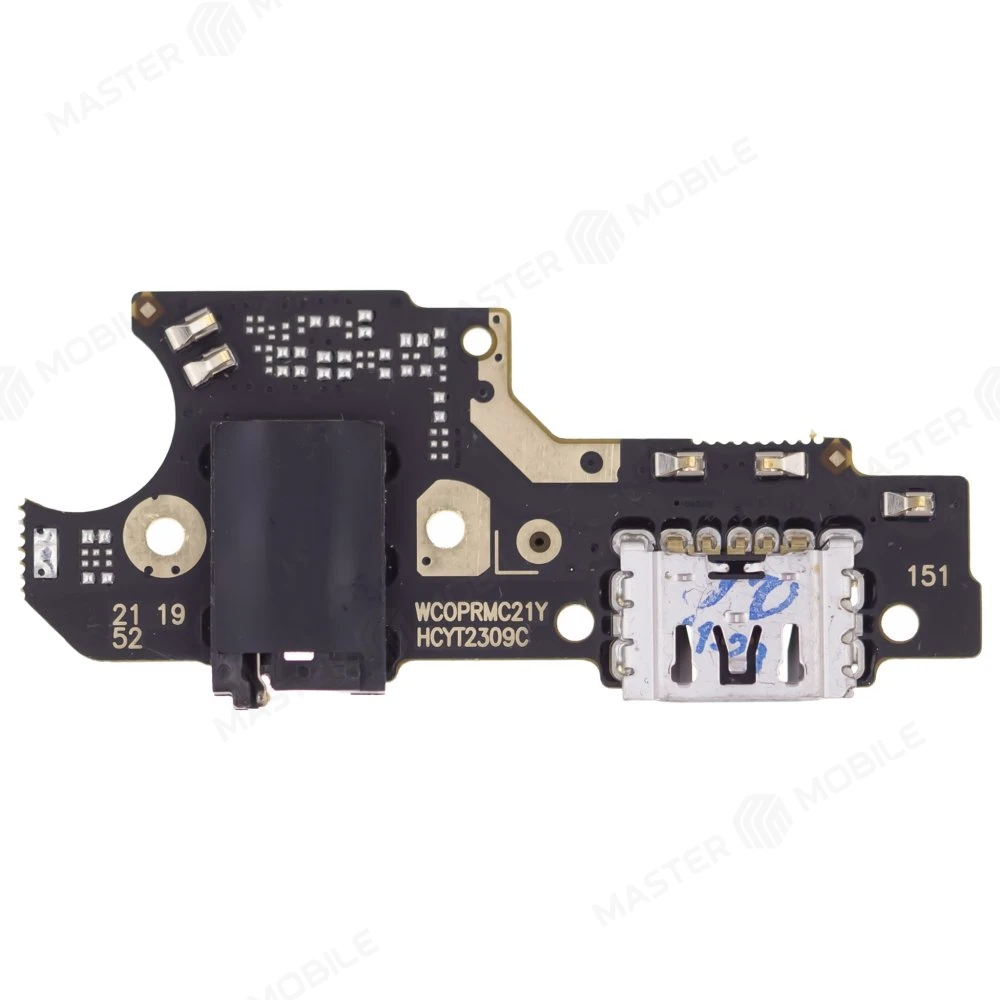Нижняя плата для Realme C21Y (RMX3261/RMX3263) / C25Y (RMX3269) с комп. + разъем зарядки + микрофон фото №2