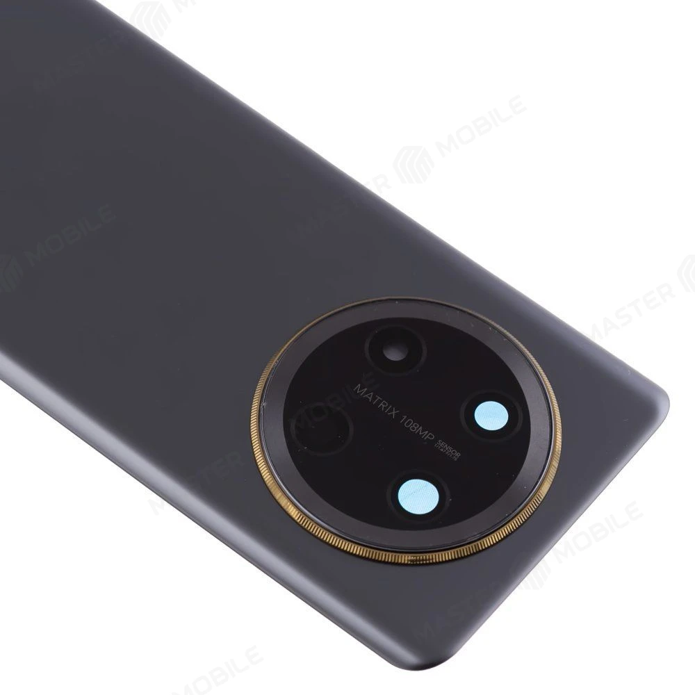 Задняя крышка для Huawei Honor X9c (BRP-NX1) (черный) (в сборе со стеклом камеры) фото №3