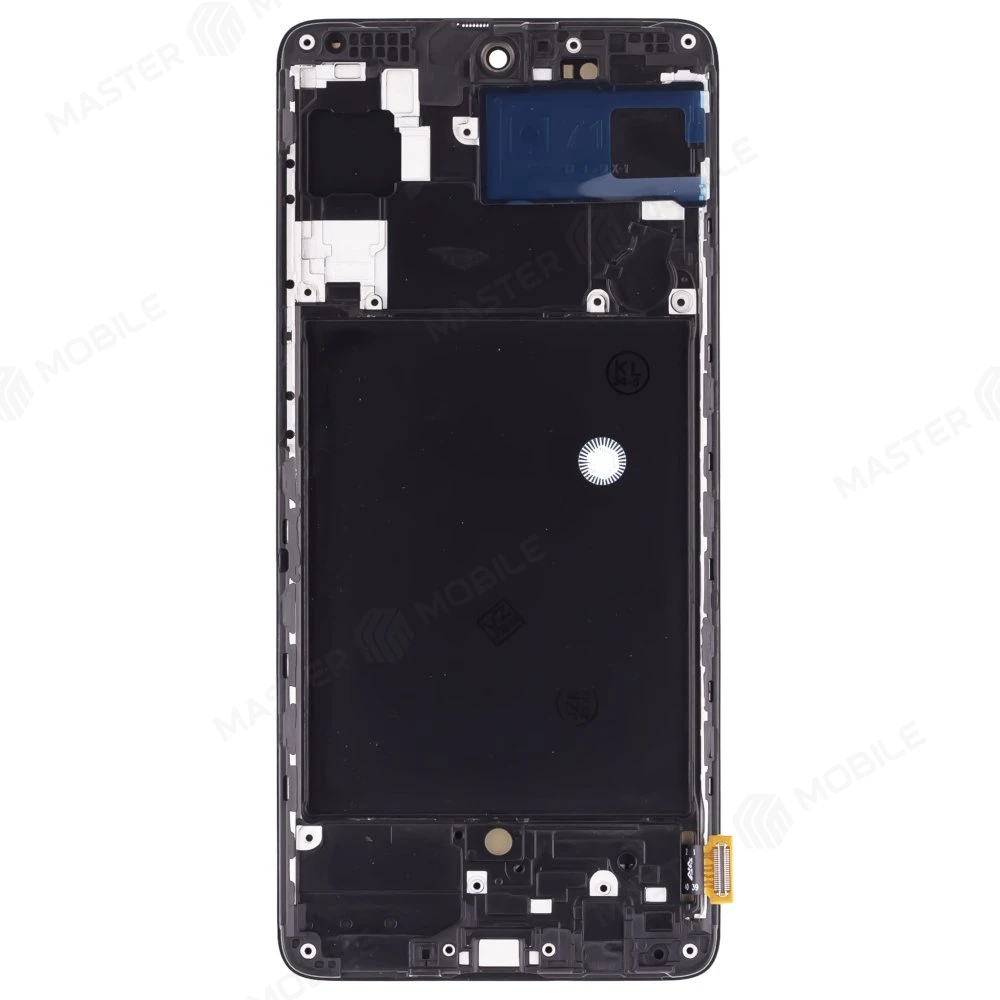 Дисплей для Samsung A715 Galaxy A71 + тачскрин (черный) (в рамке) (OLED) (Small Size) фото №2